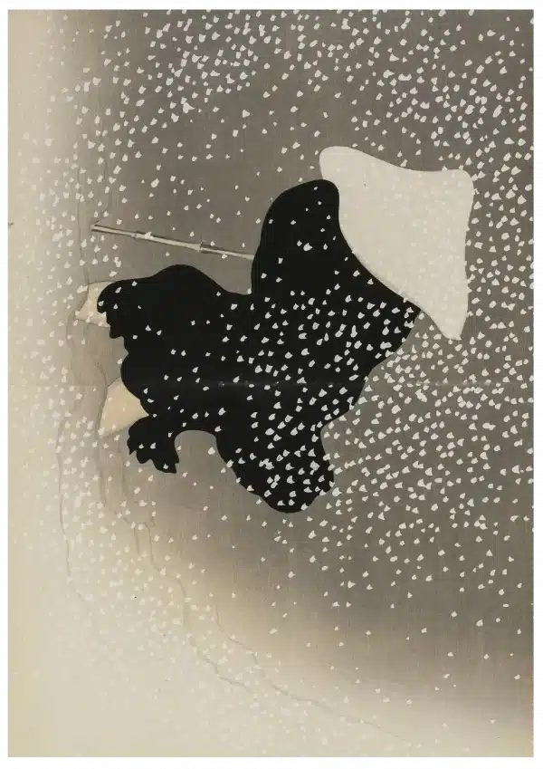 Swirling Snow (Tomoe no yuki) (1909-1910)