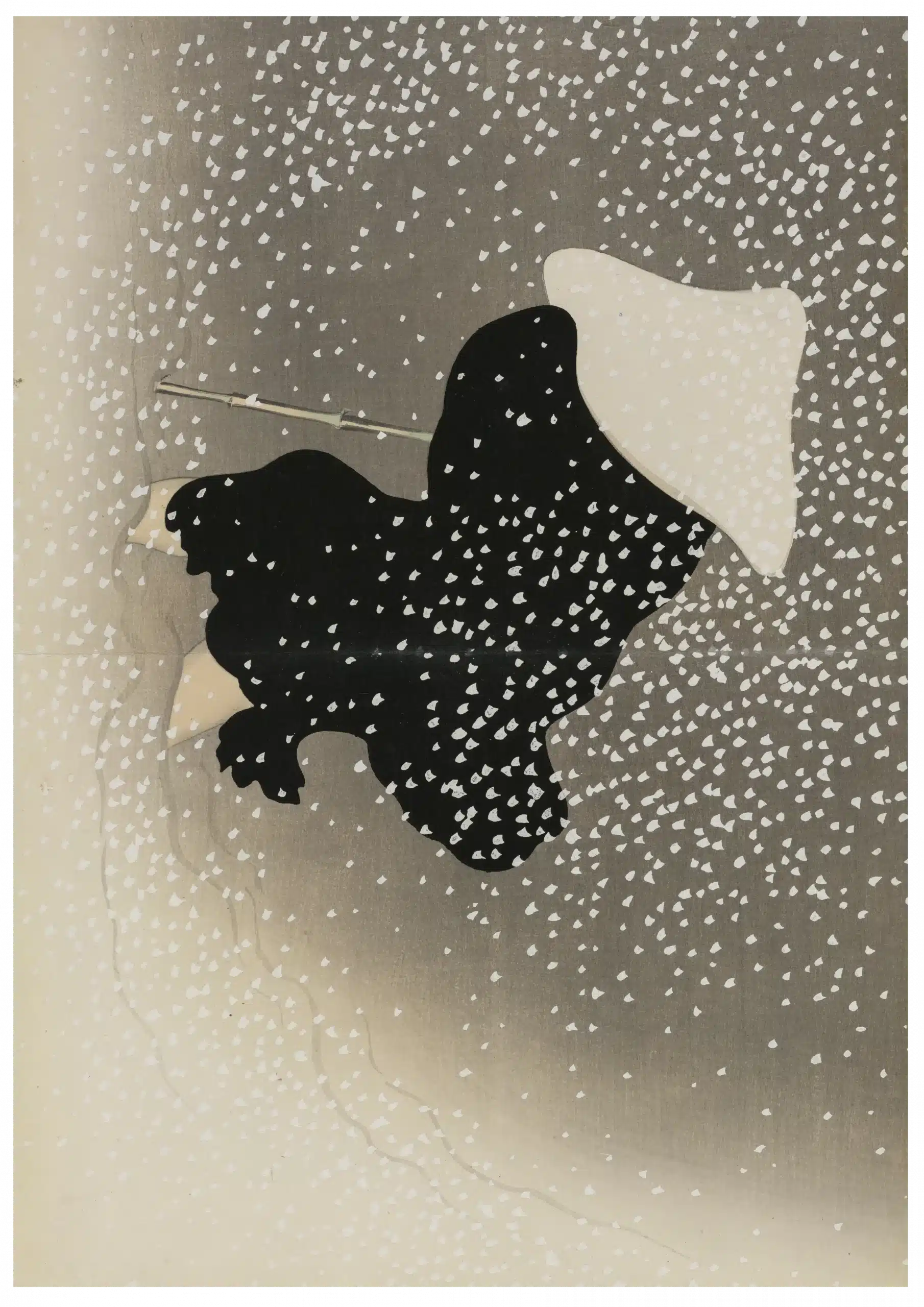 Swirling Snow (Tomoe no yuki) (1909-1910)