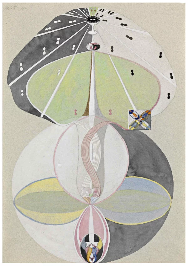 Hilma Ak Klint Black and White